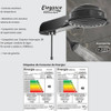 Ducha Elegance Eletrônica Black - 127v~ - 5.400w 4