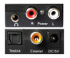 Señal De Toslink Coaxial Óptica Digital A Conversor De Audio 4