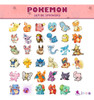 Set De Stickers  Pokemon 3