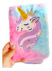 Libreta Cuaderno Peluche Unicornio Multicolor 0