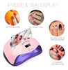 Lámpara De Uñas Led Chansbo De 168 W, Luz De Curado Uv De 36 1