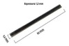Faca Fina Plaina Elétrica 82mm Lâmina C/2 Lâminas O Jogo 2