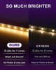 Tira Led Alta Densidad Luz Calida Mas Led Por Metro Mas Luz 1