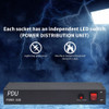 Centropower Regleta De Alimentacin De Montaje En Rack De 1u 4