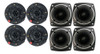 Kit 4 Driver 4 Tweeter Compet 150w 8 Ohms Som Carro 0
