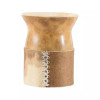 Traditional Mate Gourd Natural Calabash With Base | Height 12 cm, Diameter 9 cm