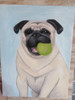 Pintura Por Encargo Mascotas Personalizada Lienzo 40x50cm 0
