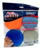 Kit Limpieza Auto Lafitte Manopla Paño Cepillo Pad Esponja 5