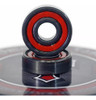 Set X8 Rulemanes Tuxs Pro Abec 7 Chrome Skate Long Rollers 3