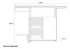 Mueble Tabla De Planchar Organizador De Planchado 2