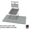 Umbra Udry Rack Y Microfibra Para Secar Platos, Diseño Liger 2