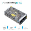Fuente 5v 10a Metalica Regulada Switching Tira Led Cctv 2