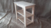Mesa Quesera Arrime 80x40cm Con Estantes En Madera De Pino 2