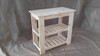 Mesa Quesera Arrime 80x40cm Con Estantes En Madera De Pino 3