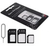 Adaptador Chip 3 En 1 Micro Y Nano A Sim Y Nano A Micro Sim 2