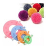 Maquina De Tricotin Rabo De Gato + Kit Faz Pompom 2