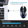 Uciefy X96 - Ratn Inalmbrico Para Juegos, Mouse Silencioso R 1