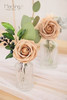 Rosas Artificiales X 30 Foam  Marron Claro Dusty 5