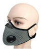 Tapaboca Mascara Deportes Spandex Neopreno Gris C/filtro 1