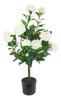 Planta Artificial Árbol De Rosas 80cm Calidad Premium 0
