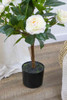 Planta Artificial Árbol De Rosas 80cm Calidad Premium 4