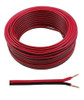Cable Parlante Audio Bafle Sonido  2x0,50 100mts Rojo/negro 0