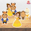 Kit Festa Pronto A Bela E A Fera Cute *78 Itens* 3 Kit Festa Pronto A Bela E A Fera Cute *78 Itens* 3