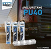 Sellador Adhesivo Poliuretánico Pu40 Blanco 600ml Tekbond 1