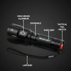 Linterna Led Gearlight S1200, Potente, Tamaño 2