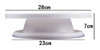 Plato Base Giratorio 28 Cm Decoracion De Tortas Reposteria 1