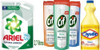 Ariel Liquido + Cif + Ayudin 1