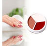 2 Peças 3 Em 1 Esmalte Cola Gel Sólido Textura Lisa 6