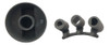 Perilla Universal Gris Para Cocina Con Adaptadores 1