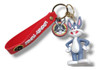 Bugs Bunny Llavero Goma Cinta Pasa Presilla Dije/gancho 0
