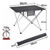 Mesa Plegable Camping Aluminio Jardin Portatil Y Practica 7