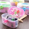 Kit Caixa Costura Completa Com Linhas Agulhas Alfinete E Etc 4