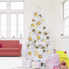 Bolas Para Arbol De Navidad  -packx 20u. De 8cm./dorado 4