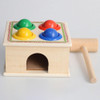 Brinquedo Montessori De Madeira Para Bater E Martelo, 3 Brinquedo Montessori De Madeira Para Bater E Martelo, 3