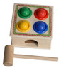 Brinquedo Montessori De Madeira Para Bater E Martelo, 4 Brinquedo Montessori De Madeira Para Bater E Martelo, 4