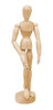 Maniqui Muñeco Articulado Madera Altura 30 Cm 0
