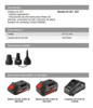 Inflador Inalambrico Hi120 Daihatsu 20v C/bat C/carg 1
