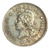 Moneda Argentina 10 Centavos, 1883 Plata 0.900 Km# 26 - 873 0