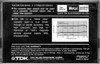 Cassette Ma-c60   Tdk                  ( Usado ) 1