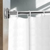 Chrsouly Barra De Ducha Curvada Ajustable, Barra De Cortina 2