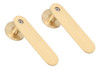 Punch Hook, 2 Peças De Toalha, Latão, Casaco, Cabide Para 6