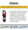 Pinza Voltoamperométrica Digital Uni-t Ut201+ 1