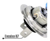 Par Lampada Super Branca H7 8500k 12v 55w P/ Agile 2010/16 4