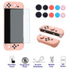 Funda Con Portect Pant Y Thumb Grips Para Nintendo Oled Rosa 3