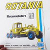 Folleto Rotania M3 Antiguo Motoniveladora Tractor Perkins 3s 0