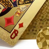 Baralho 54 Cartas Dourado Dolar Poker Truco 2